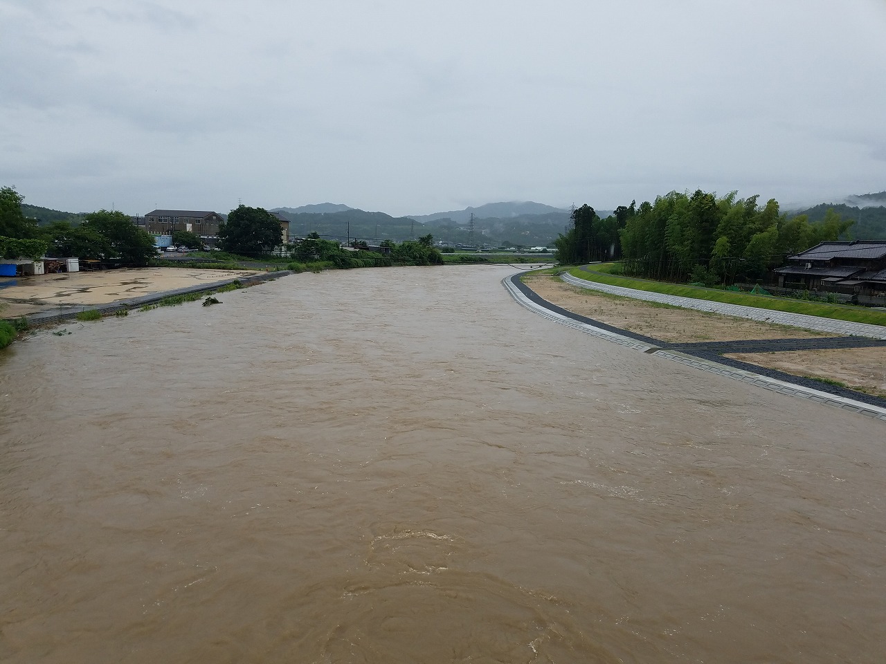 大戸川の氾濫は５０年以上も前から繰り返されているという事実